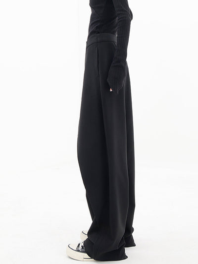 Asymmetric Baggy Trousers for Women