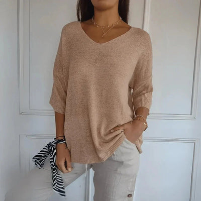 Noelia | Casual Lightweight V-Neck Sweater