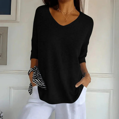 Noelia | Casual Lightweight V-Neck Sweater