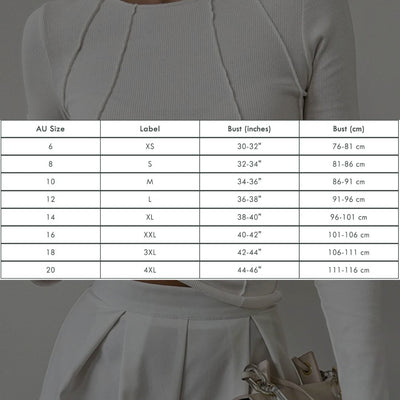 Bronte | Elegant Ribbed Top With Seam Accents