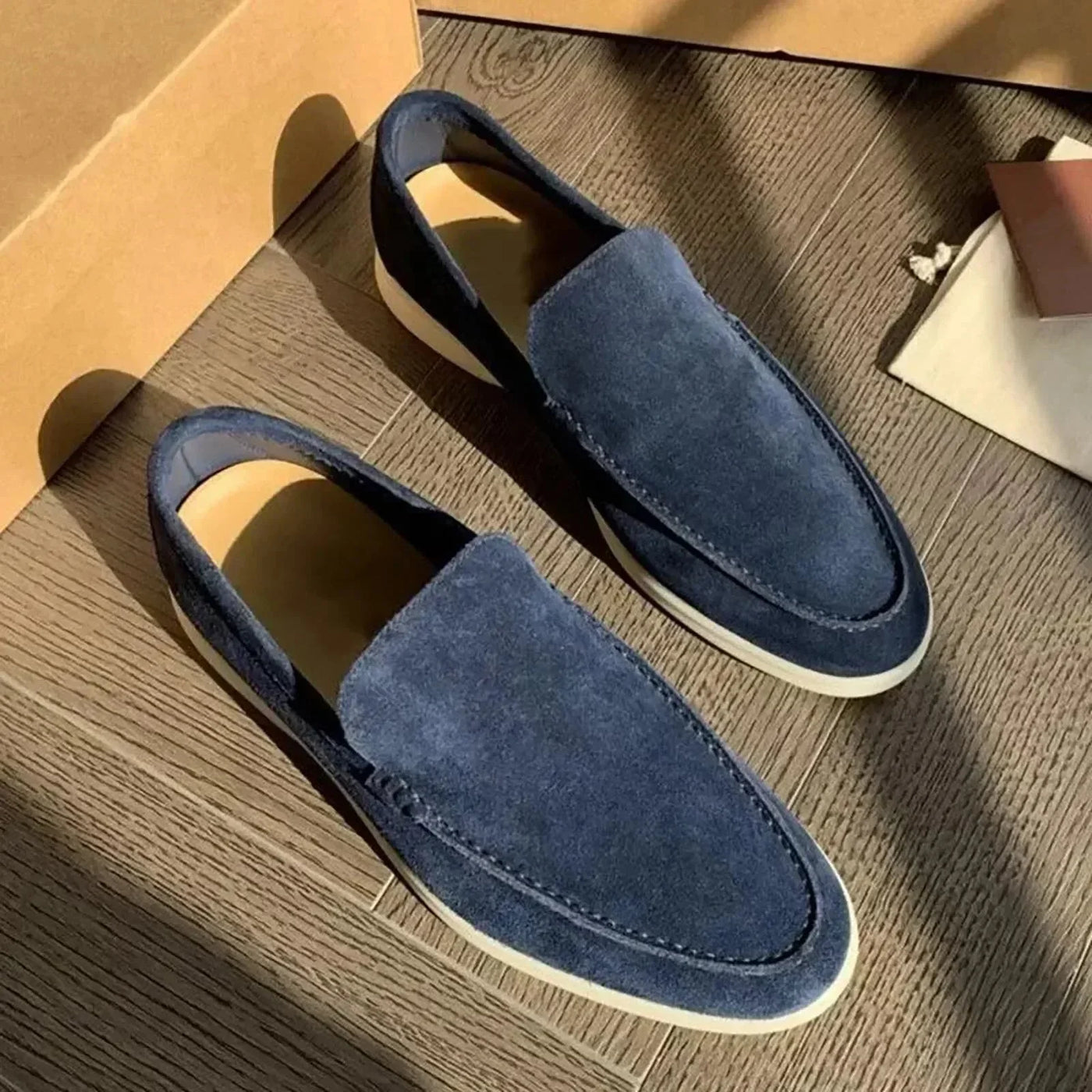 Kalen | Luxury Faux Suede Slip-On Loafers