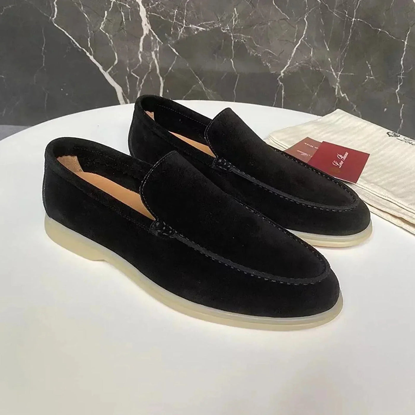 Kalen | Luxury Faux Suede Slip-On Loafers
