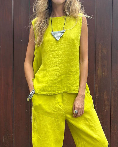 Lyra | Sleeveless Casual Co-ord Set