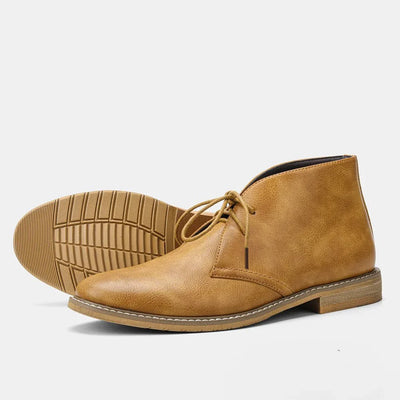 Camden Chukka Faux Leather Boots