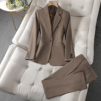 Claudia | Effortless Stylish Blazer Trousers Set