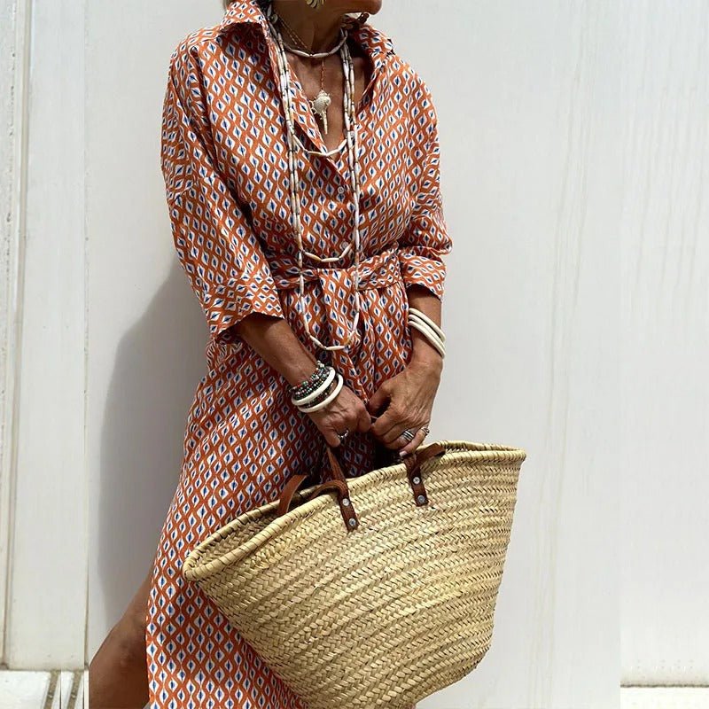 Colbie | Urban Striped Women’s Shirt Dress