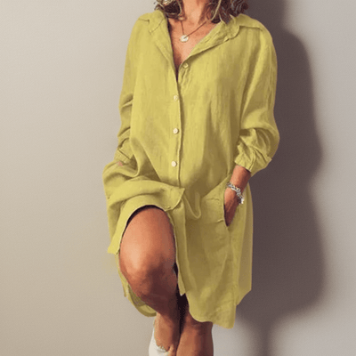 Nola | Casual Shirt Dress
