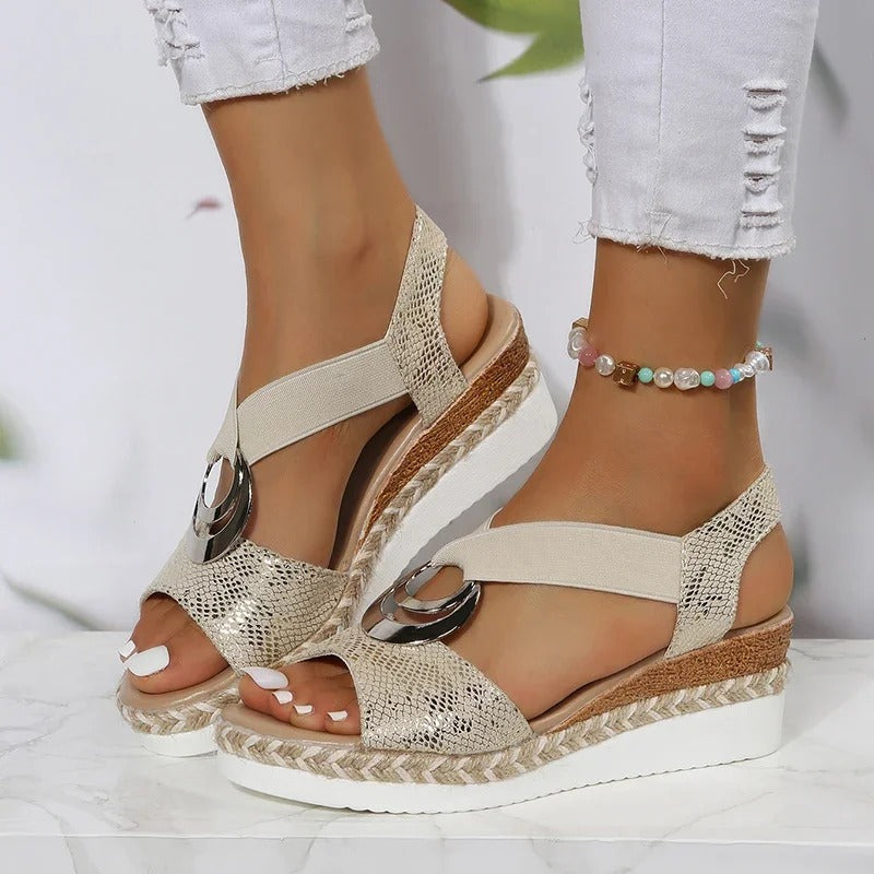 Maren | Elegant Wedge Sandals