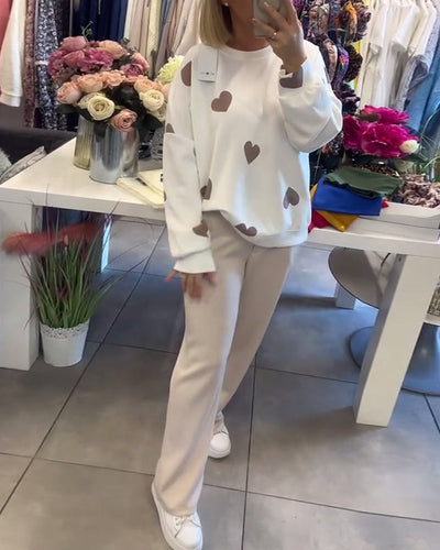 Amara | Women’s Casual Heart Sweater