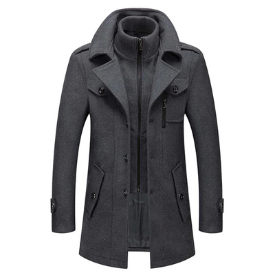 Elegant 2-Piece Men's Jacket