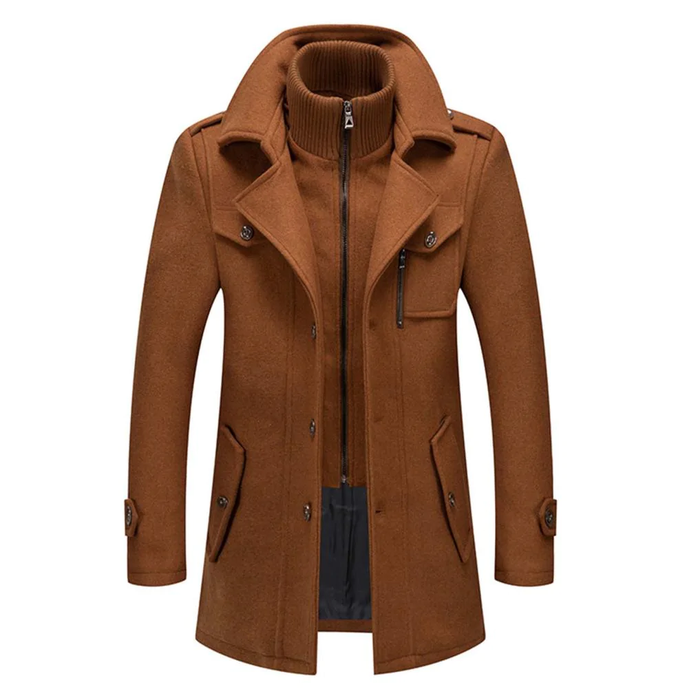 Elegant 2-Piece Men's Jacket