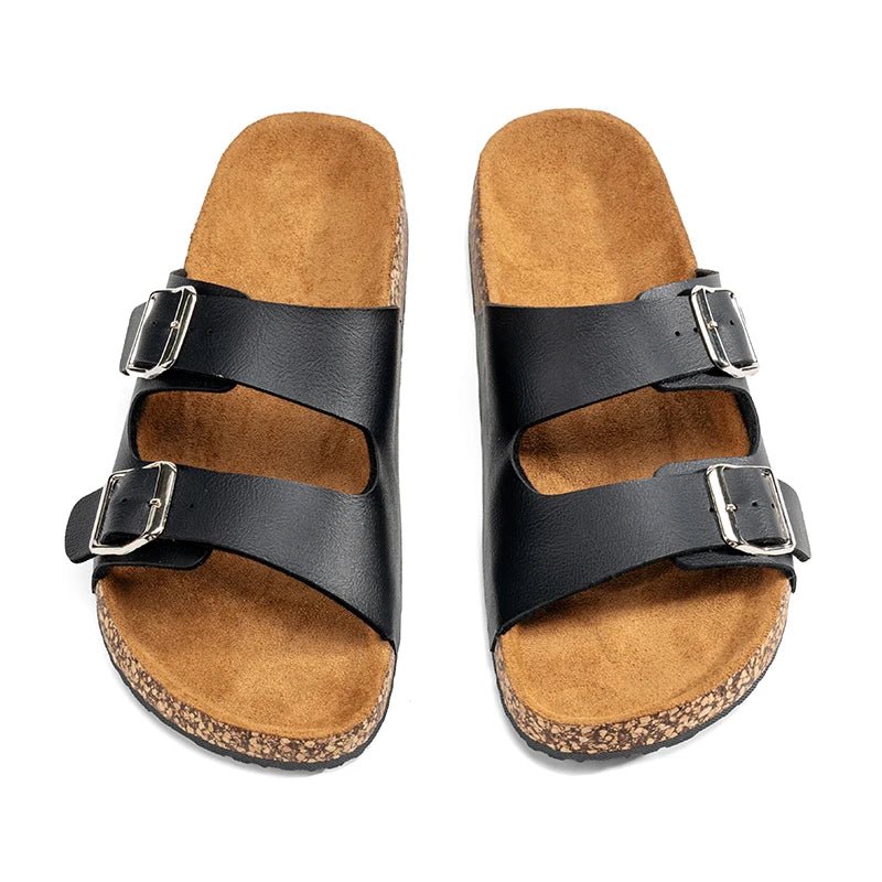 Elias | Double-Strap Slip-On Men’s Sandals