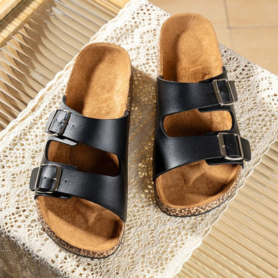 Elias | Double-Strap Slip-On Men’s Sandals