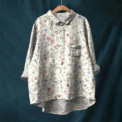 Elowen | Elegant Floral Shirt