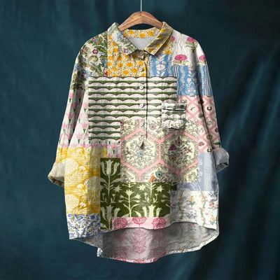 Elowen | Elegant Floral Shirt
