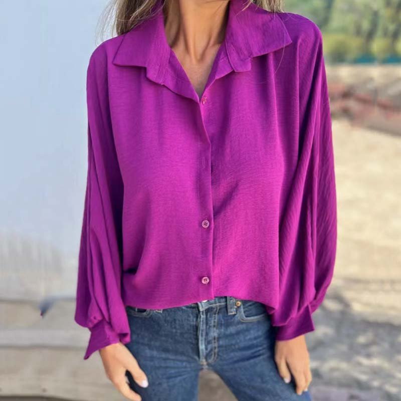 Ravelle | Relaxed Button-Down Everyday Blouse