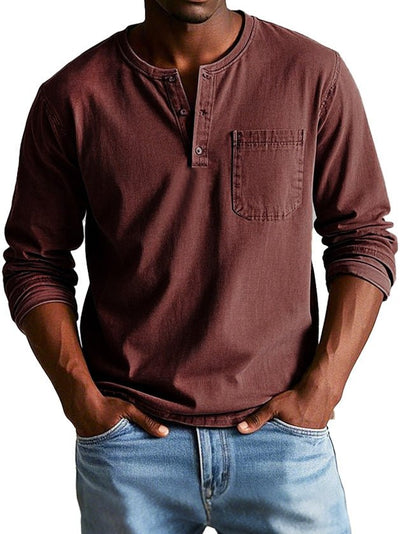 Ethan | Casual Long-Sleeve Men’s Shirt