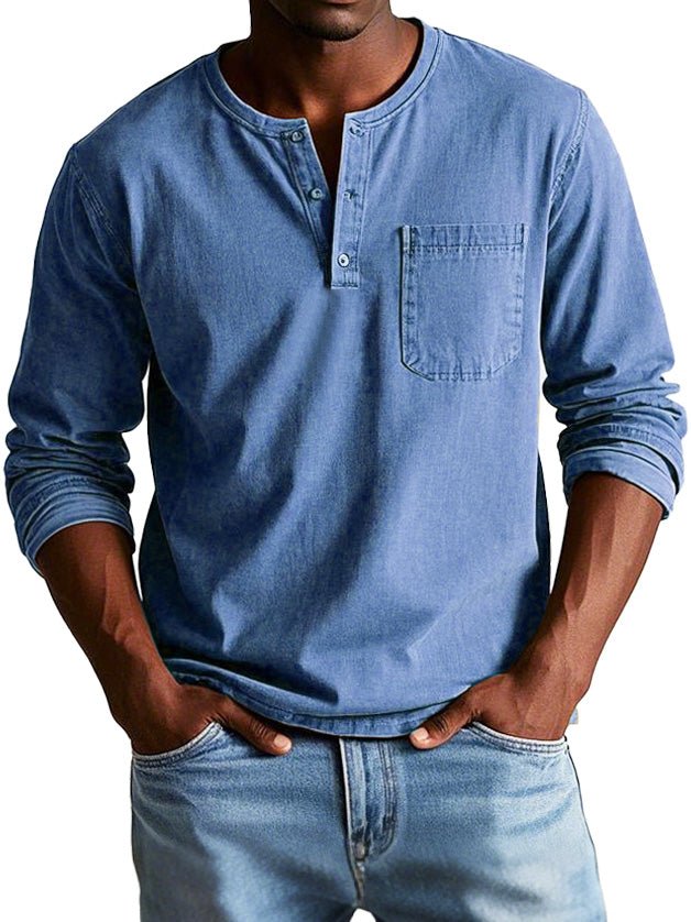 Ethan | Casual Long-Sleeve Men’s Shirt