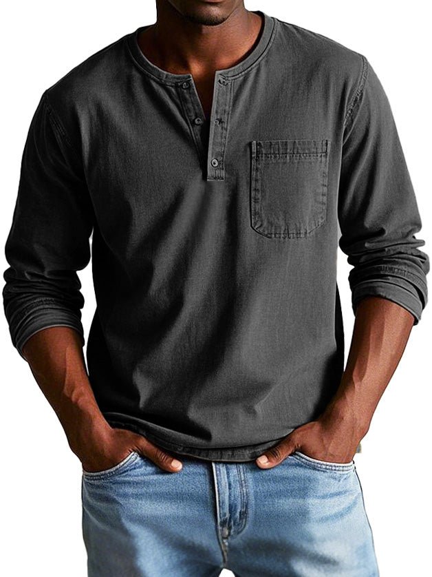 Ethan | Casual Long-Sleeve Men’s Shirt