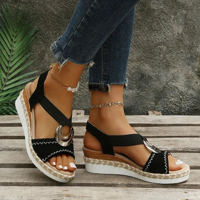 Maren | Elegant Wedge Sandals
