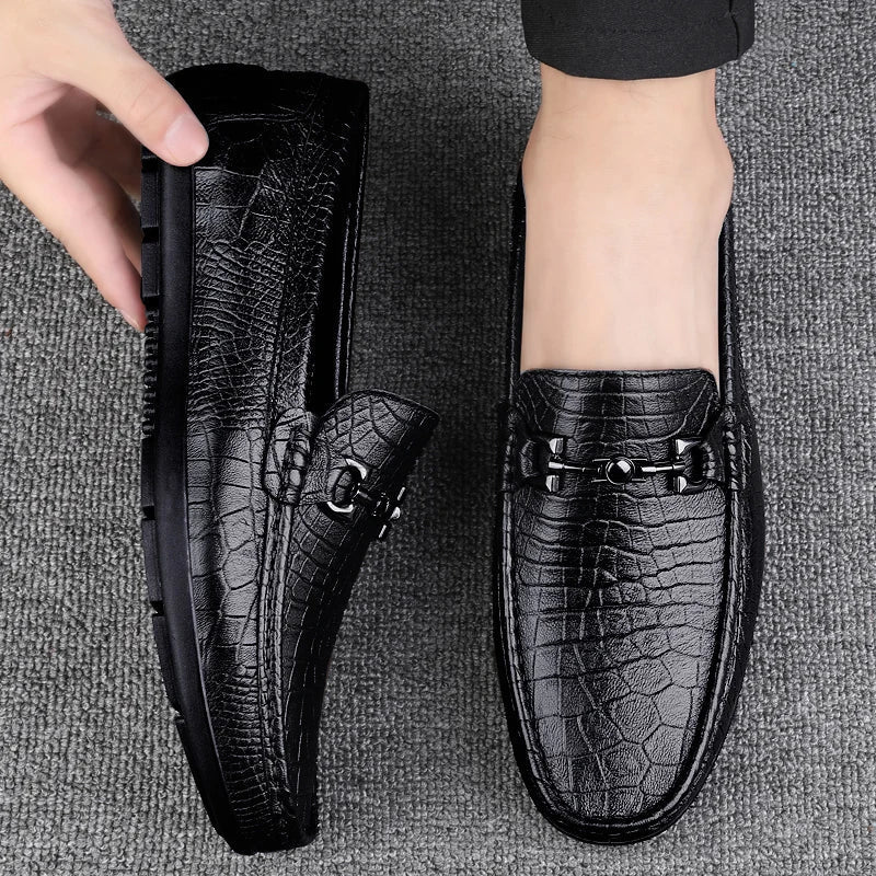 Giovanni Vegan Faux Leather Loafers