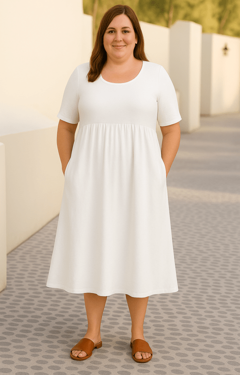 Grace | Casual Loose Tummy Covering Dress