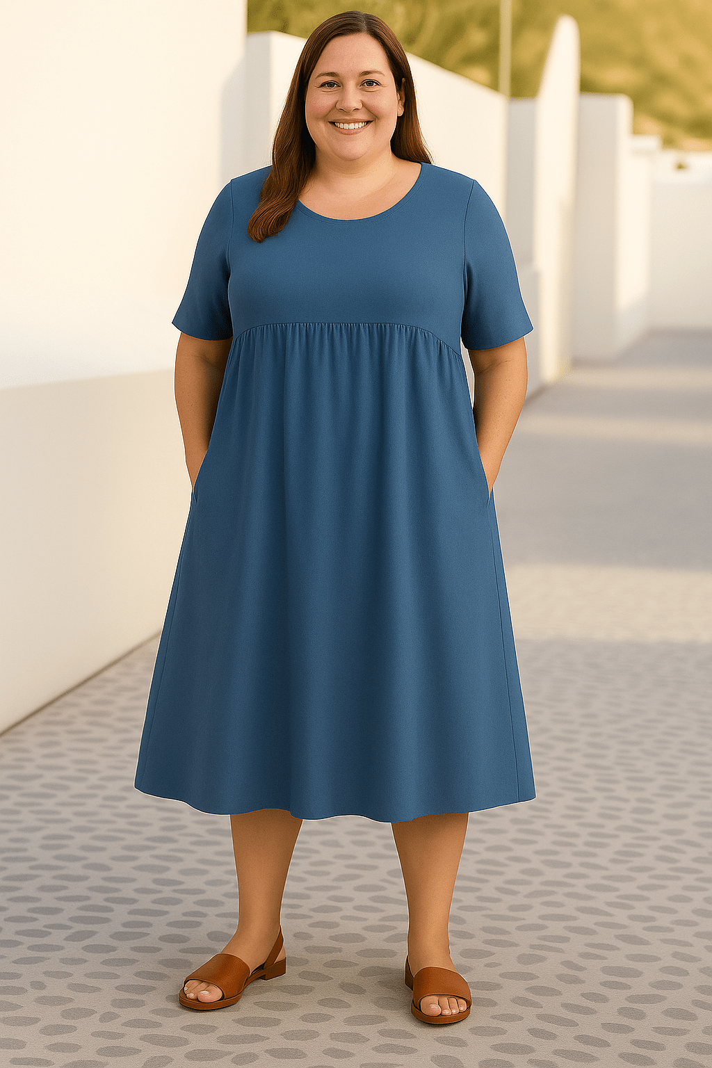 Grace | Casual Loose Tummy Covering Dress