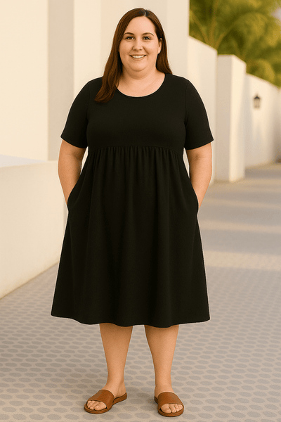 Grace | Casual Loose Tummy Covering Dress