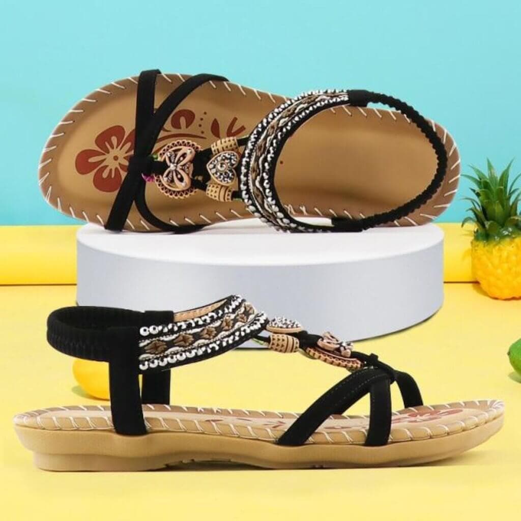 Havana | Boho Elastic Band Sandals
