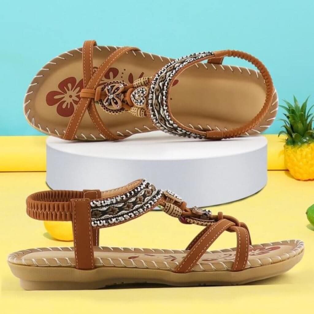 Havana | Boho Elastic Band Sandals