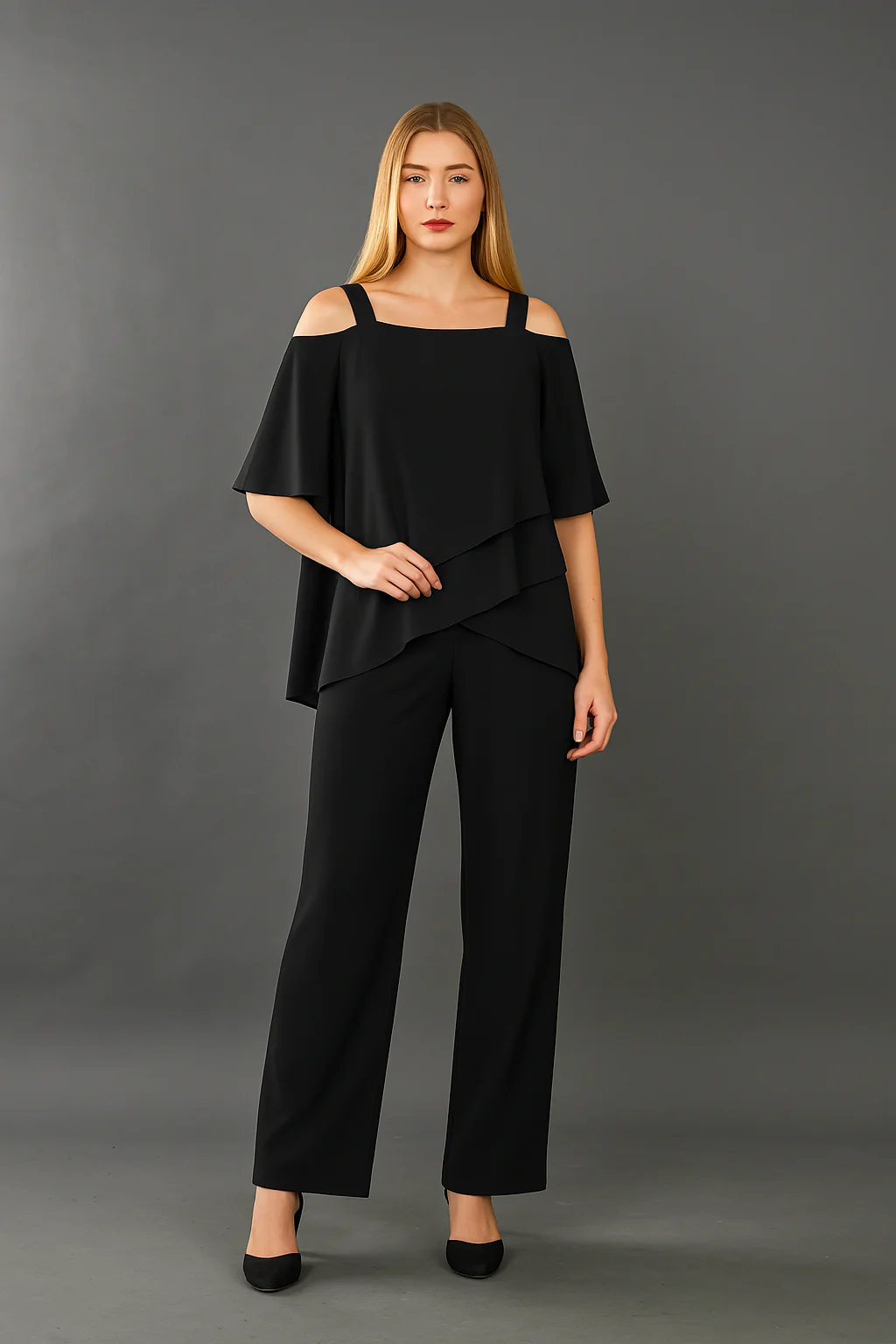 Women's Casual One-Shoulder Jumpsuit