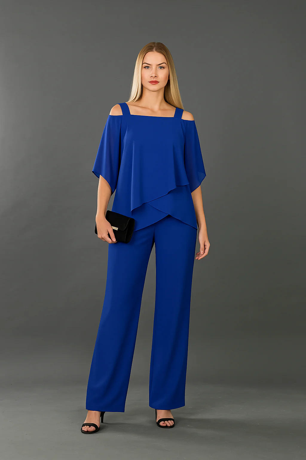 Women's Casual One-Shoulder Jumpsuit