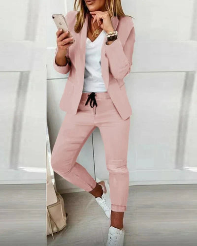 Marley | Casual Jogger Blazer Set