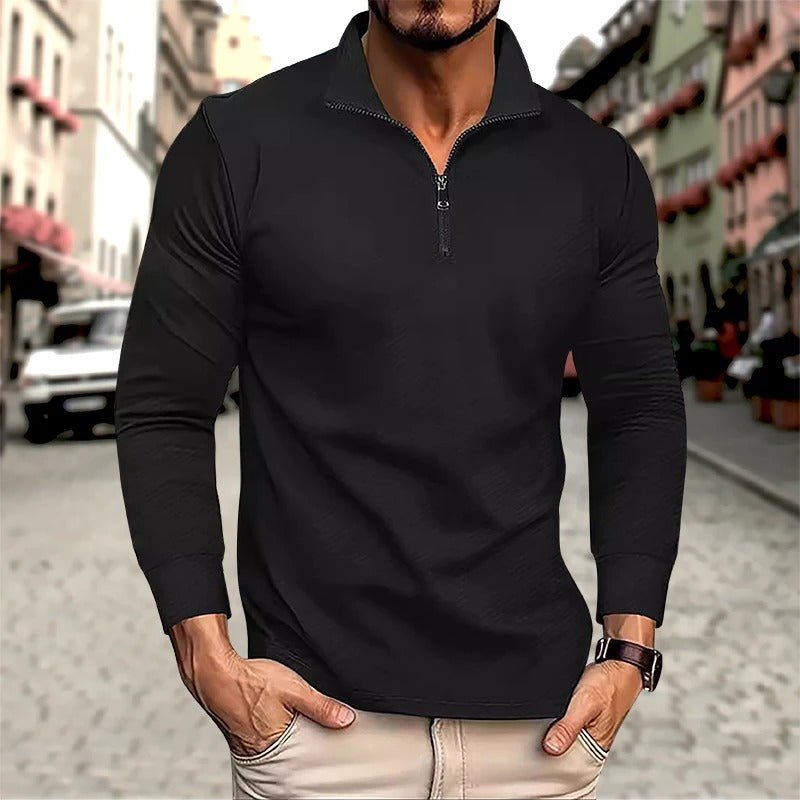 Jonathan | Smart Casual Long-Sleeve Polo
