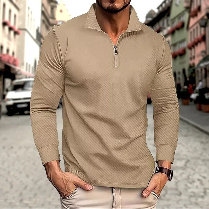 Jonathan | Smart Casual Long-Sleeve Polo