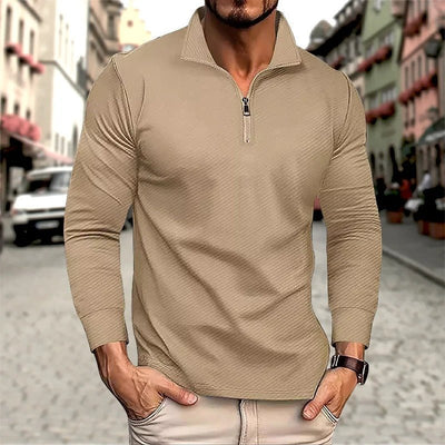 Jonathan | Smart Casual Long-Sleeve Polo