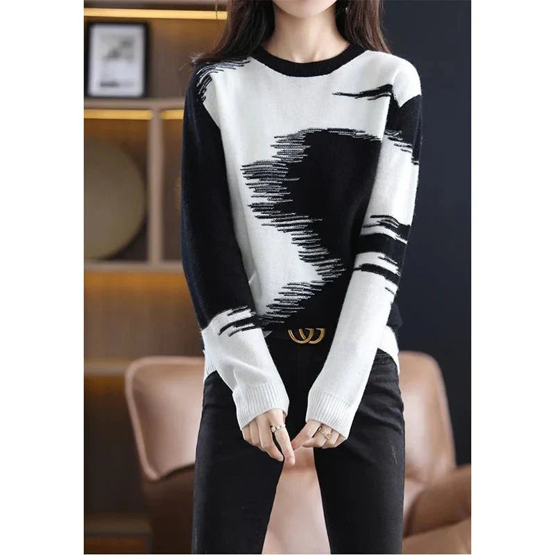 Julia Tie Dye Spring Knit Top