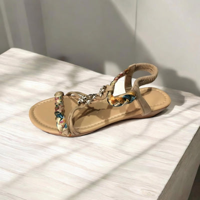 Camila | Boho Braided Summer Sandals