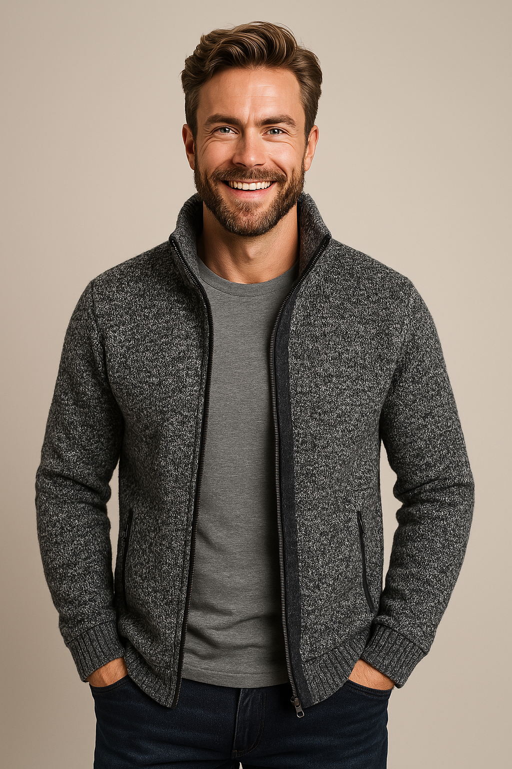 Knitted Men's Vest