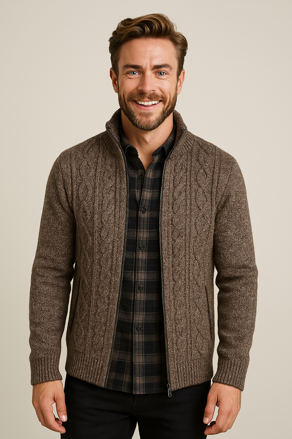 Knitted Men's Vest