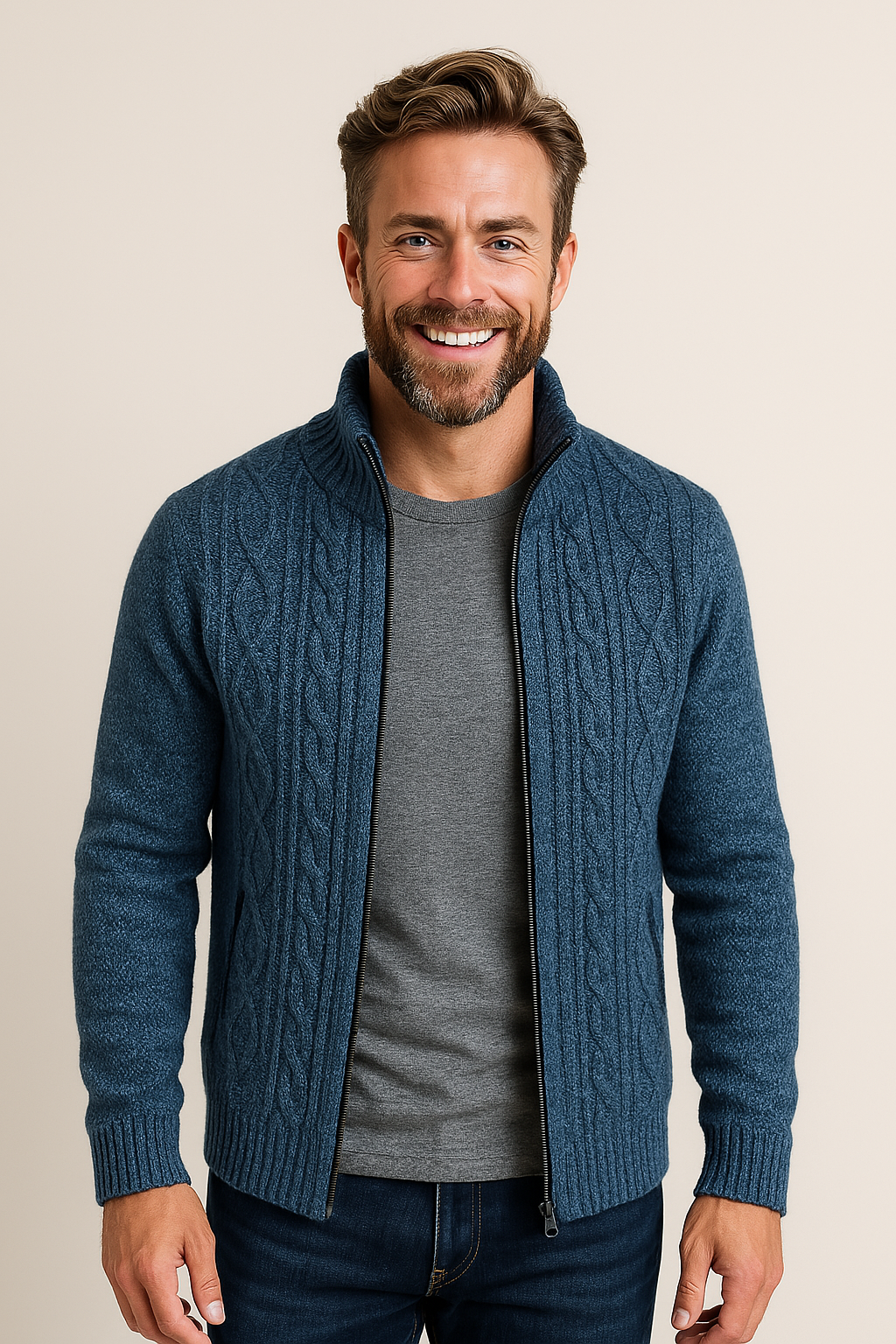 Knitted Men's Vest