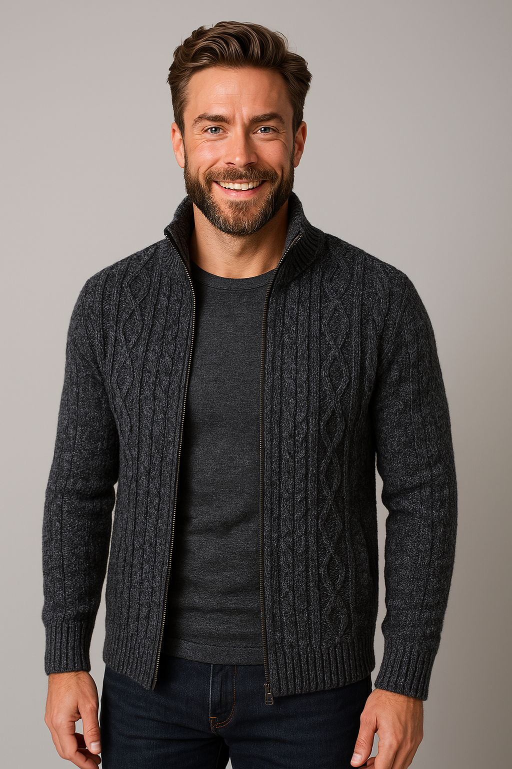 Knitted Men's Vest
