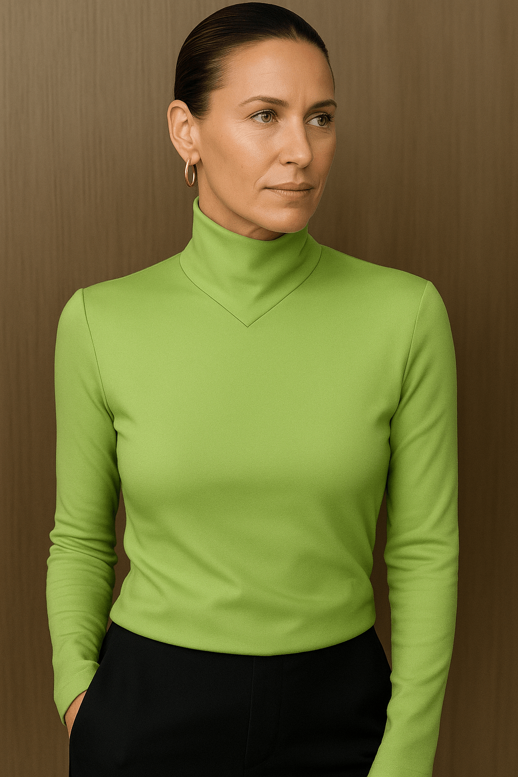 Léonie | Refined High-Neck Women’s Top