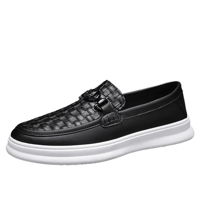 Lorenzo Bernini Faux Leather Loafers