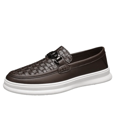 Lorenzo Bernini Faux Leather Loafers