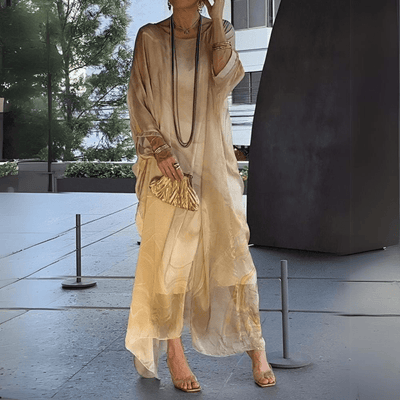 Mariana Slimming Luxe Chiffon Elegance Dress