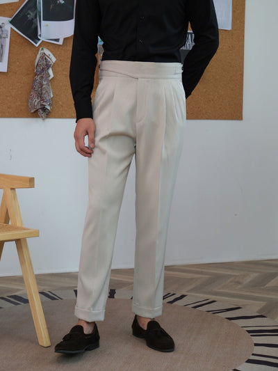 Evren | High-Waisted Gurkha Trousers