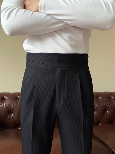 Evren | High-Waisted Gurkha Trousers