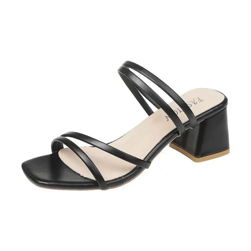 Celestine | Strappy Block Heel Sandals