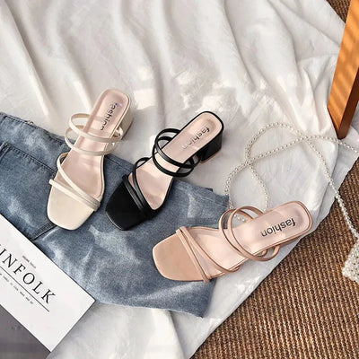 Celestine | Strappy Block Heel Sandals